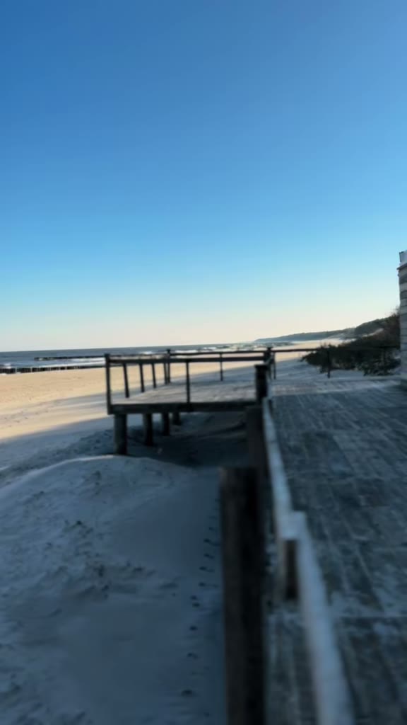 Zejście na plażę w Niechorzu